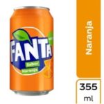 REFRESCO FANTA SABOR NARANJA 355 ML