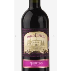 VINO TINTO BORGO CIPRESSI PRIMITIVO 750 ML